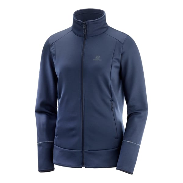 Salomon Discovery Full Zip Mujer Azul