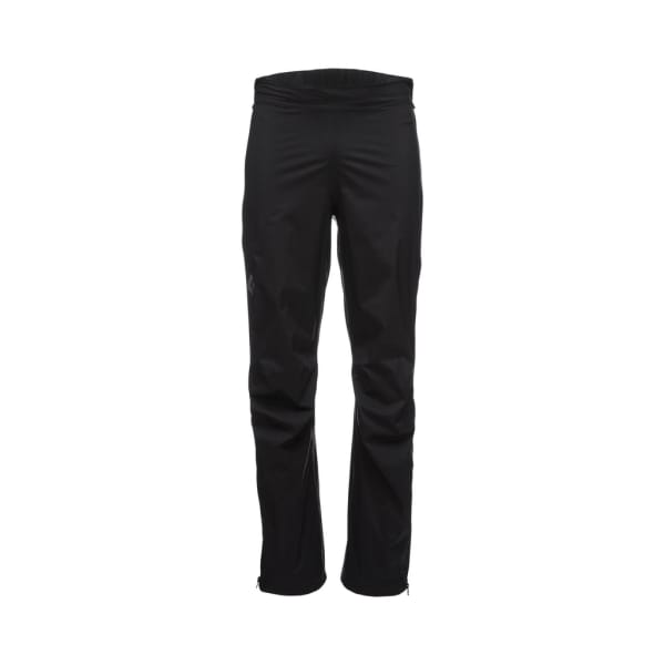 Black Diamond Stormline Storm Full Zip Rain Pant Man Black