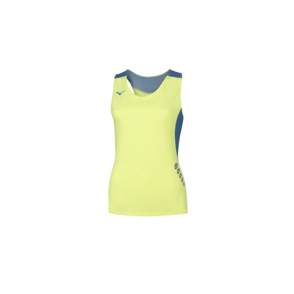 Mizuno Premium Jpn Singlet W Femme Jaune