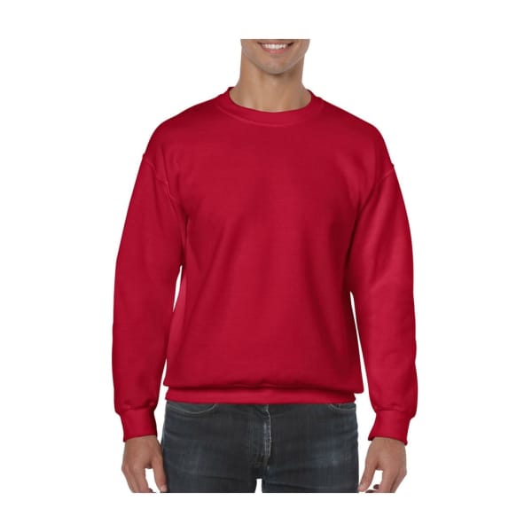 Gildan Sweat 50/50 Col Rond 270 Homme Rouge