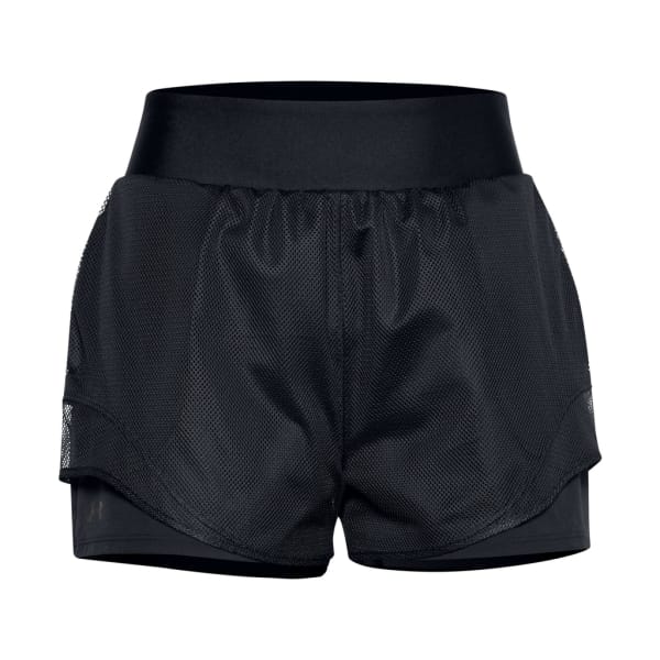 Under Armour Warrior Mesh Layer Shorts Frauen Schwarz