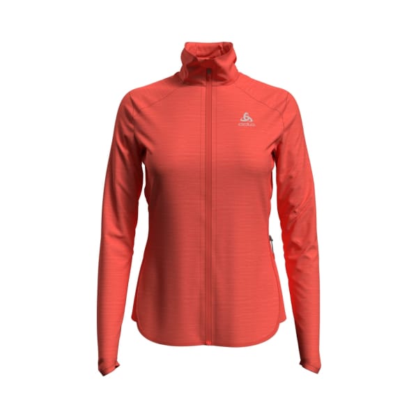 Odlo Steam Midlayer Full Zip Mujer Rosa