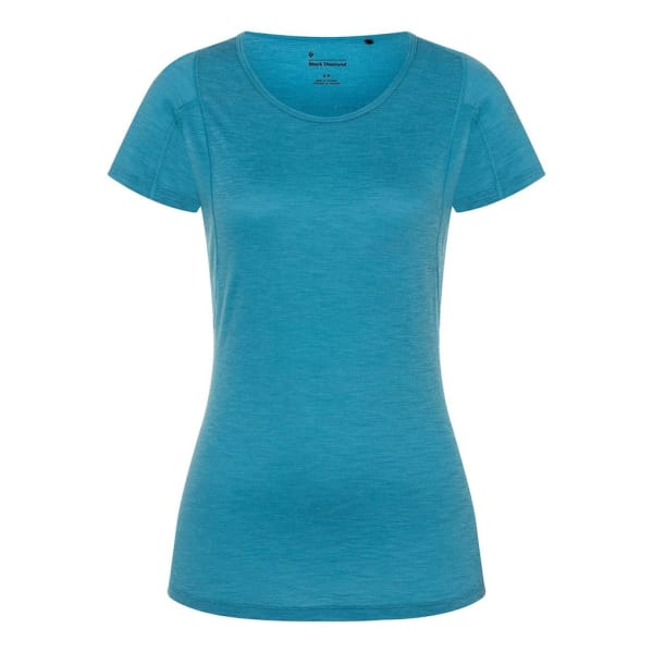 Black Diamond Rhythm T-Shirt Femme Bleu ciel