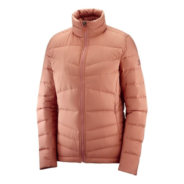 Salomon Transition Down Jacket Frauen Rosa
