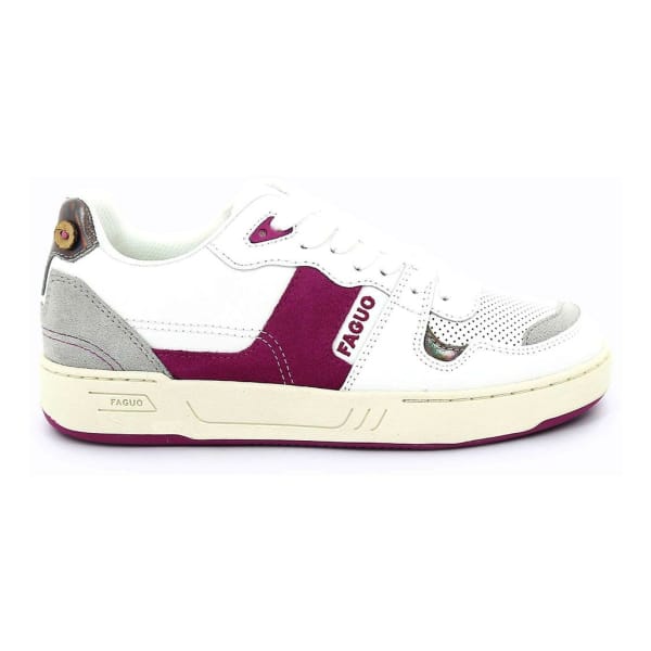 Faguo Ceiba Leather Suede Vrouwen Wit