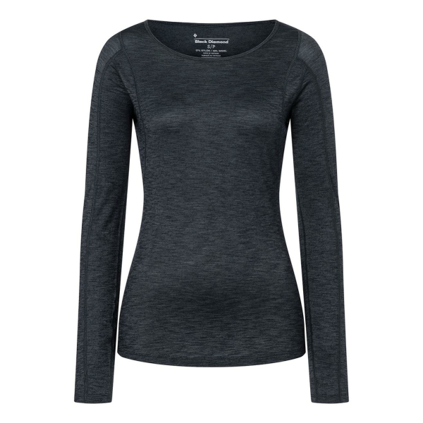 Black Diamond Long Sleeve Rhythm T-Shirt Mujer Negro