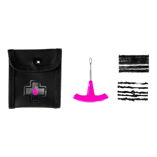 Muc-Off Kit de mèches pour réparation Tubeless Black