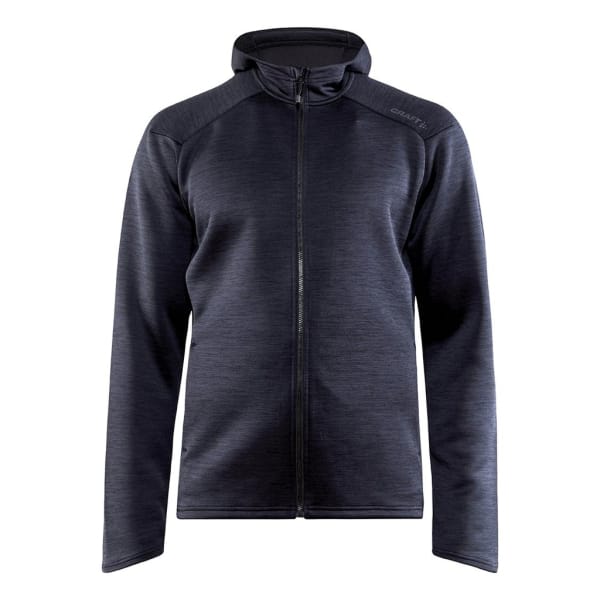 Craft Adv Charge Zip Hood Jacket Man Zwart
