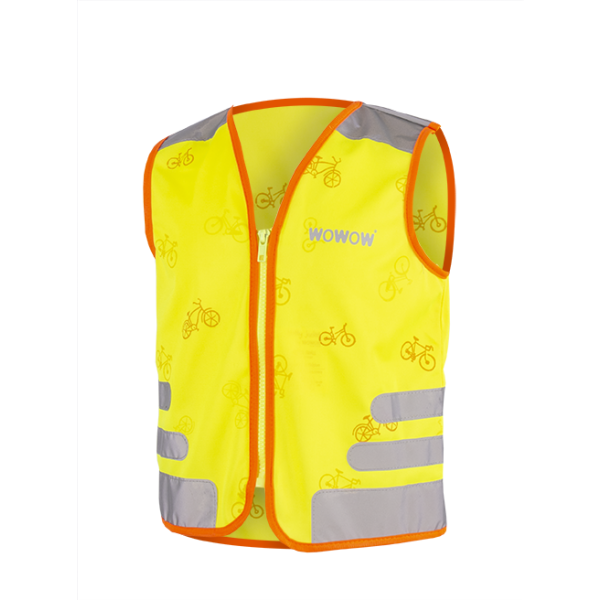 Wowow Gilet réfléchissant enfant Nutty Mann Neongelb