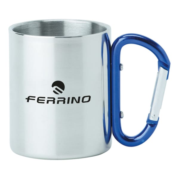 Ferrino Inox Cup - With Carabiner Argento