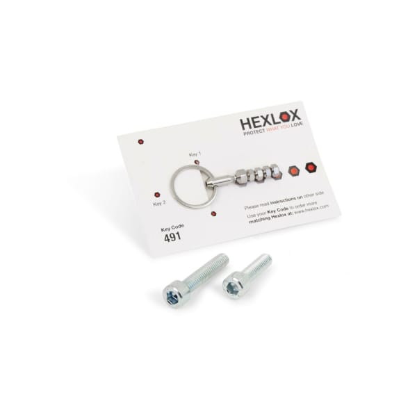 HEXLOX Anti Theft Sets Zilver