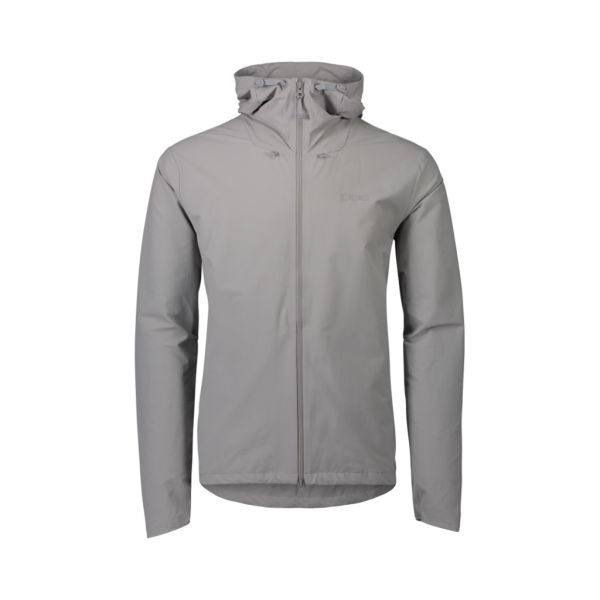 POC M's Transcend Jacket Alloy Grey Mannen Lichtgrijs
