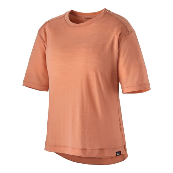 Patagonia Short Sleeve Merino Bike Jersey Women Apricot