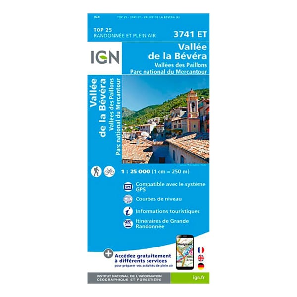 Cap Diffusion Top 25 - Vallée de la Bévéra et des Paillons - PN du Mercantour Blue