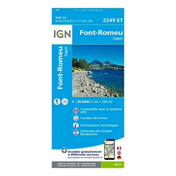 Cap Diffusion Top 25 - Font - Romeu/ Capcir Blue
