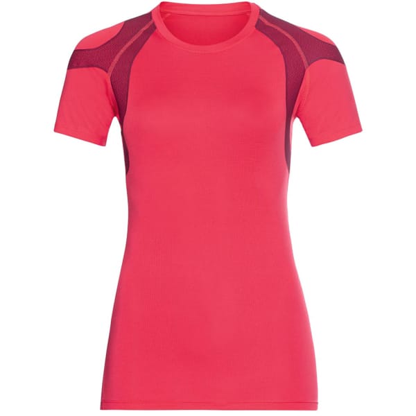 Odlo T-Shirt Short Sleeve Crew Neck Active Spine Mujer 