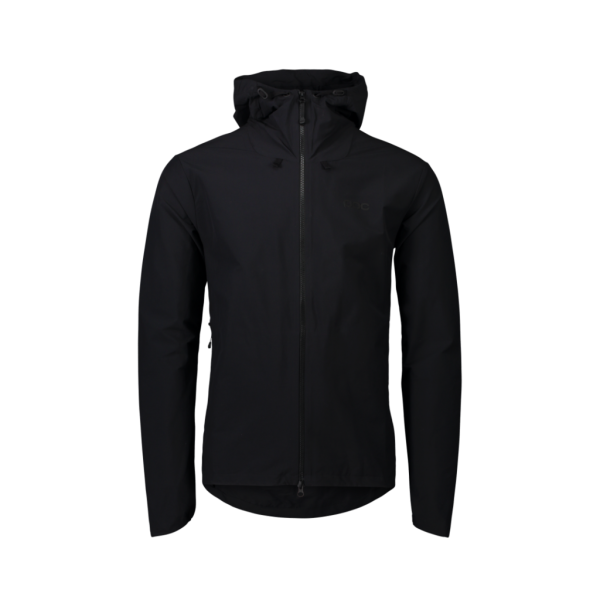 POC M's Transcend Jacket Uranium Black Mannen Zwart