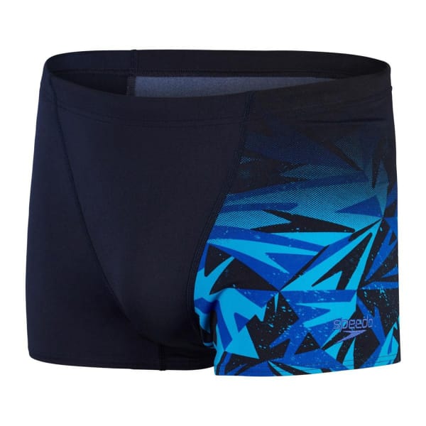 Speedo Short de bain Aquashort Eco+ Hyperboom coupe en V Mann Schwarz
