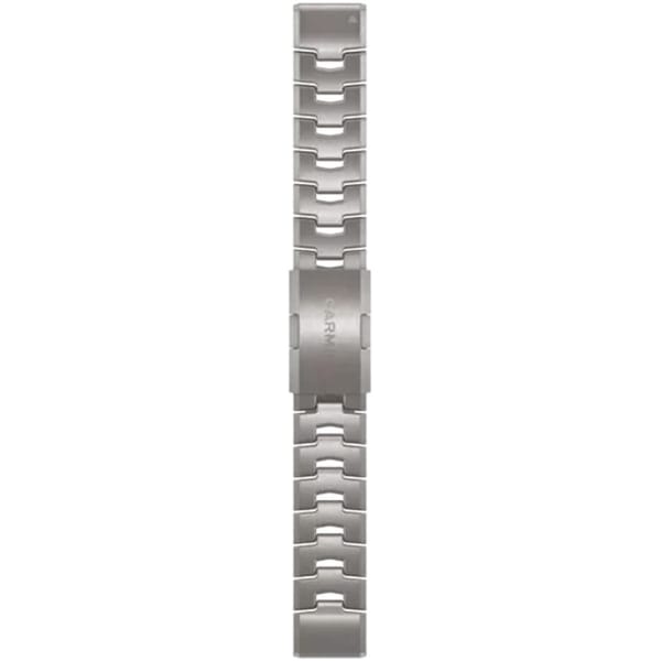 Garmin Bracelet QuickFit / 26mm / Titane / Pur Zwart