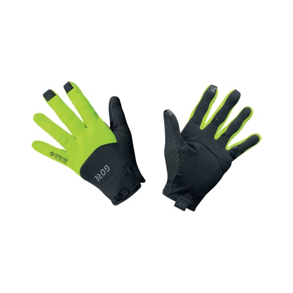 Gore Wear C5 GORE-TEX INFINIUM Gants Black/Neon Yellow Zwart