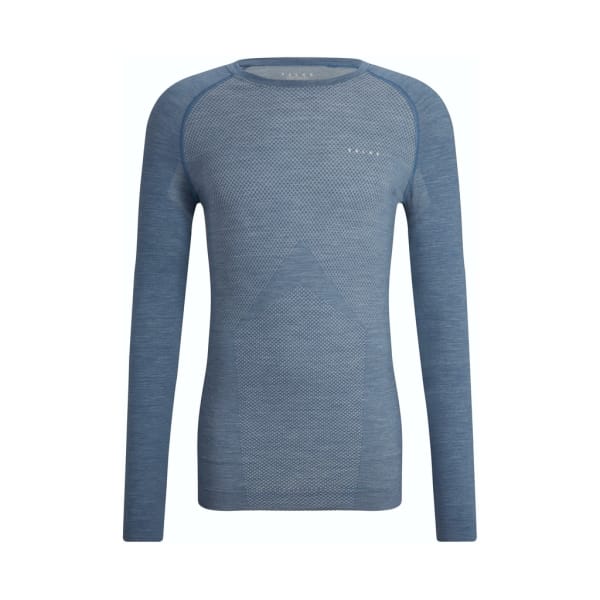 Falke Wool-Tech Light Long Sleeve Shirt Hombre Azul cielo