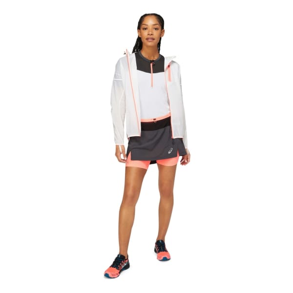 Asics Fujitrail Jacket Frauen Weiß
