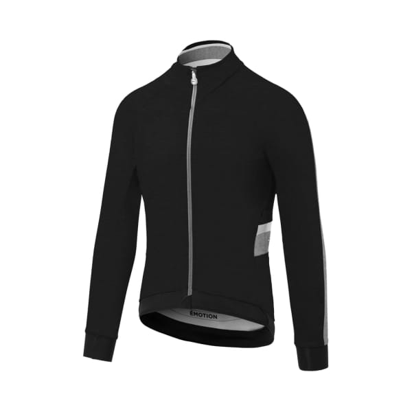 Dotout Le Maillot Jacket Black-Melange Light Grey Man Black