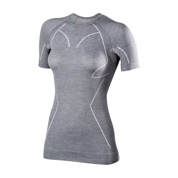 Falke Wool-Tech Long Sleeve Shirt Mujer Gris