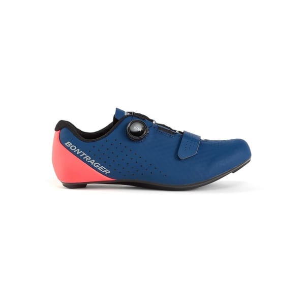Bontrager Circuit Road Navy/Radioactive Coral Man Marineblauw