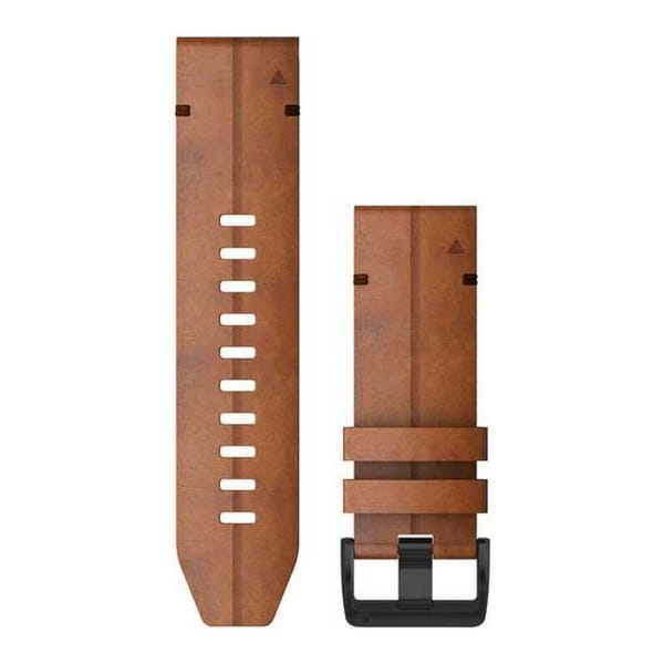 Garmin Bracelet QuickFit / 26mm / Cuir / Marron Kameel
