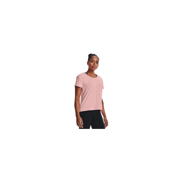 Under Armour Rush Energy Core Short Sleeve Femme Rose