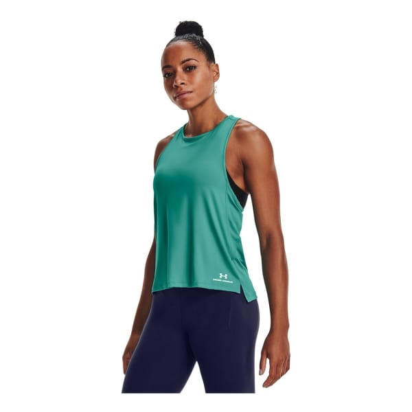 Under Armour Rush Energy Tank Vrouwen Turkoois