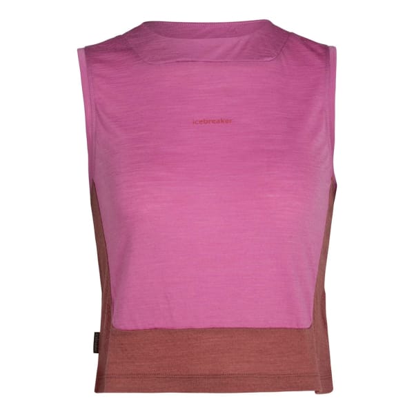 Icebreaker Zoneknit Tank Vrouwen Magenta