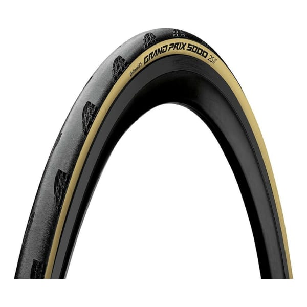 Continental Continental Grand Prix 5000 700X25C Flancs Crème Negro