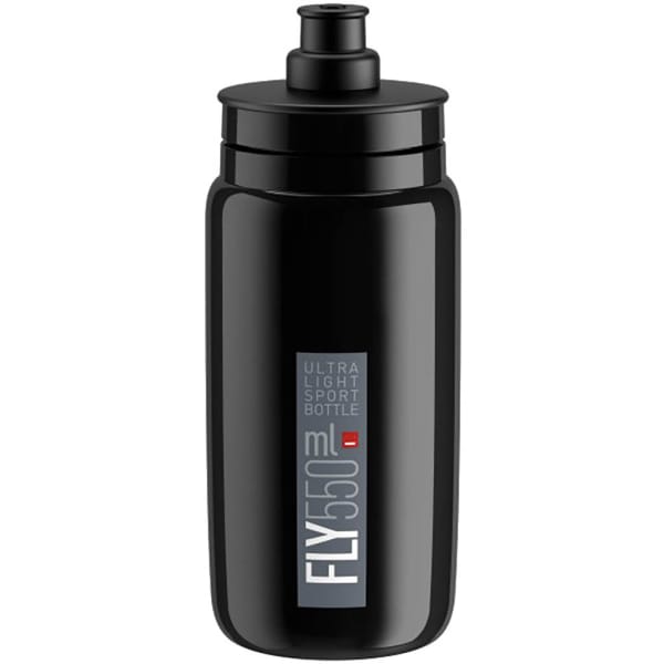 ELITE BIDON ELITE FLY TEX NOIR LOGO GRIS 550 ml Schwarz