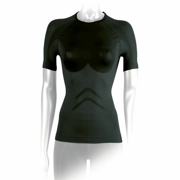 Falke Maillot Athletic Fit MC Vrouwen Zwart