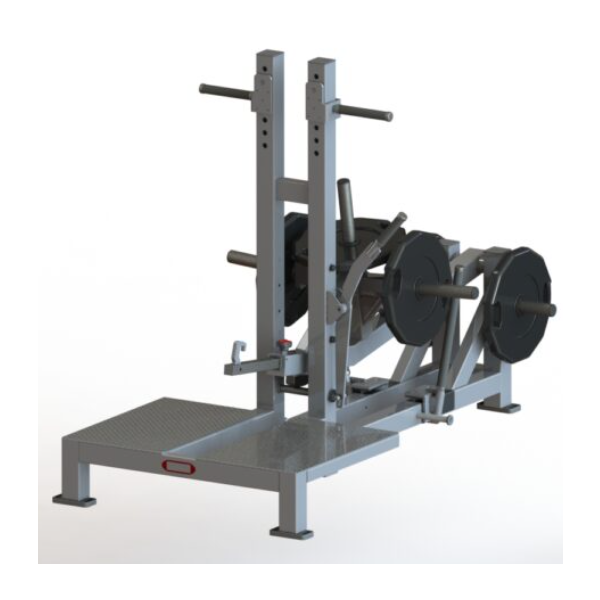 L+K BELT SQUAT MACHINE WITH DISC HOLDER - POWER 