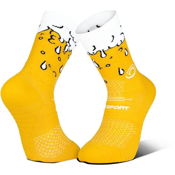 BV Sport Socquette Trail Ultra.2 Collector ”Nutri” Biere Blonde Jaune