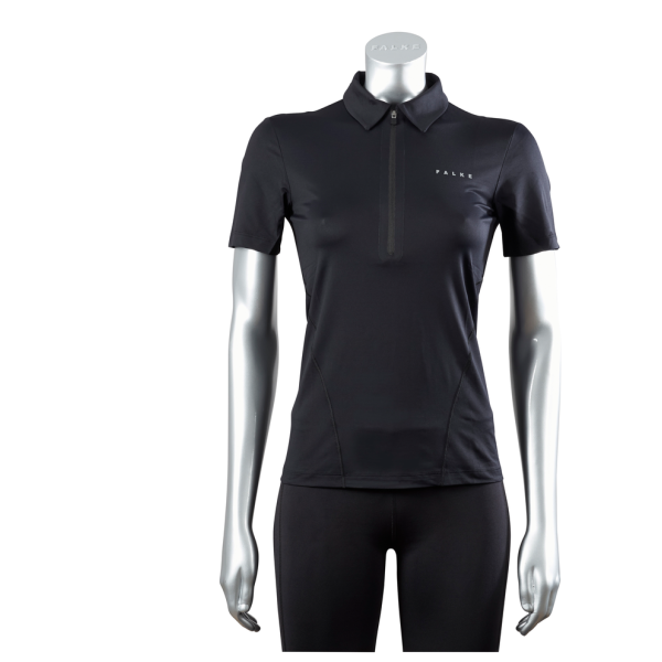 Falke Polo Shirt Experience Mujer Negro