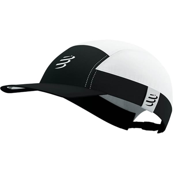Compressport 5 PANEL LIGHT CAP Wit en zwart