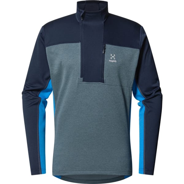 Haglofs Roc Flash Mid Halfzip Men Hombre Azul