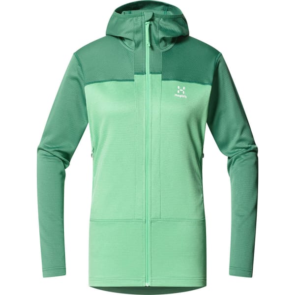 Haglofs Roc Flash Mid Hood Women Vrouwen Groente