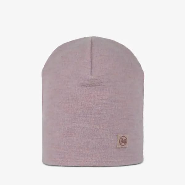 Buff Merino Fleece Beanie Beige