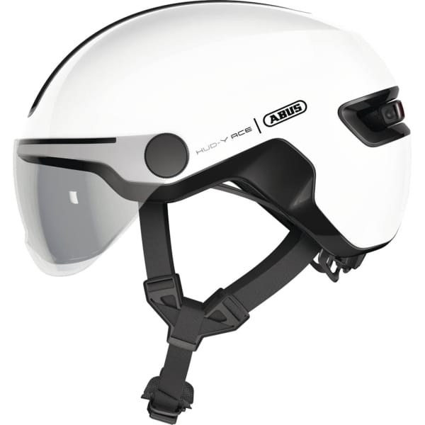 Abus Hud-y ace shiny white Bianco