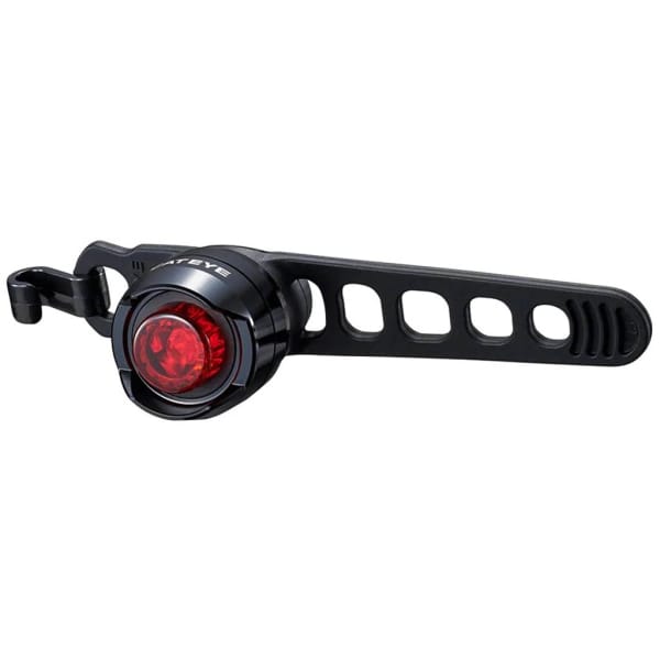 Cateye ORB RECHARGEABLE ARRIERE POLISHED BLACK Nero