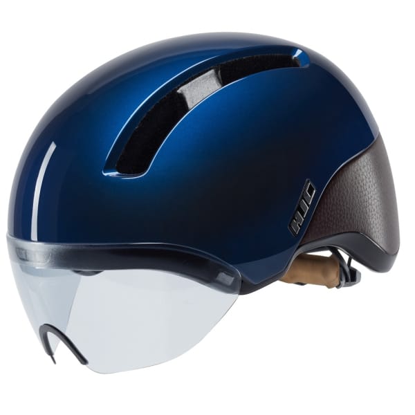 HJC CALIDO PLUS VISIERE METAL NAVY BROWN blu navy