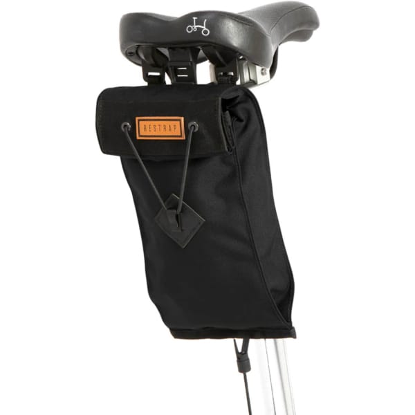 Restrap City Bike Saddle Bag Large - Black Negro