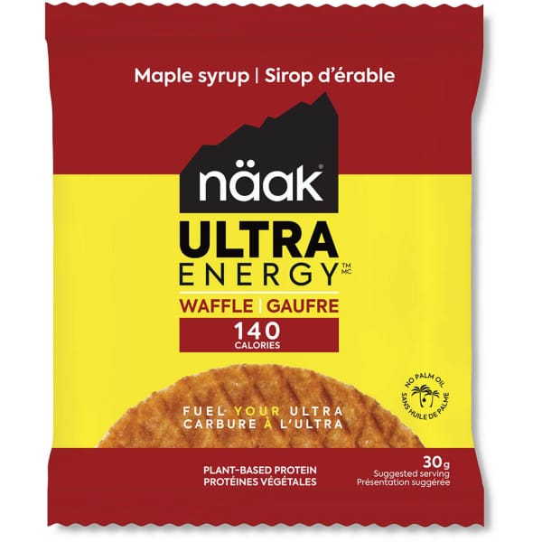 Naak Gaufres Ultra Energy (30g) - Sirop d'érable 