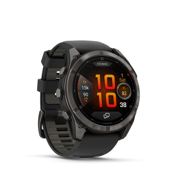 Garmin Fenix 8 Pro Amoled Titane 51mm Carbon Gray Noir