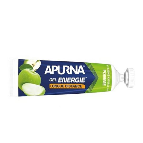Apurna Gel Energie Longue Distance Pomme verte - Tube 35 g +2h defforts 